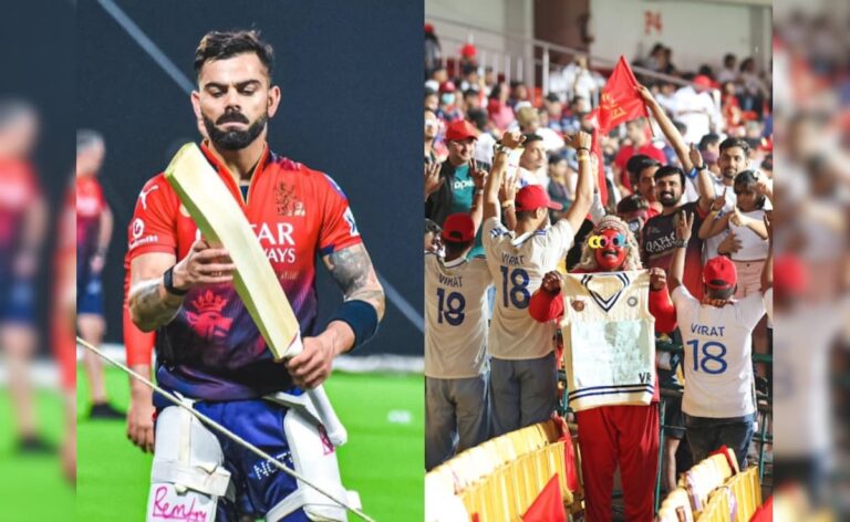 Fans Pay Special Tribute To Virat Kohli During RCB vs KKR IPL Game. Pics Go Viral