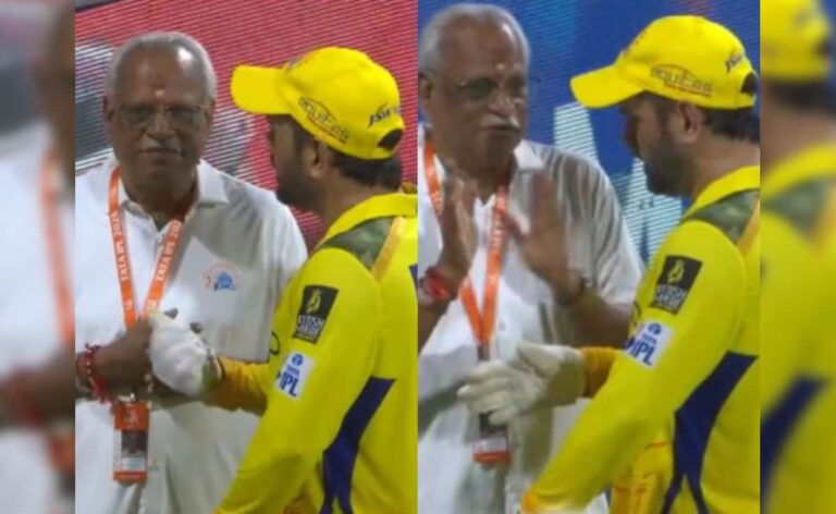 MS Dhoni Engages In Long Chat With CSK CEO Amid Rumours Over IPL Future. Watch